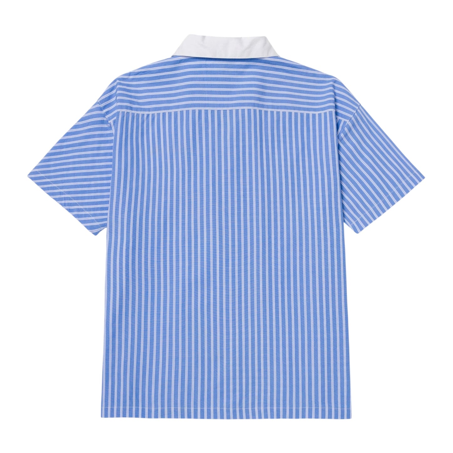 RYOKO RAIN OXFORD PINSTRIPE BUTTON SHIRT