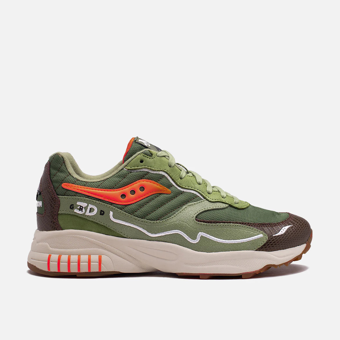 SAUCONY MAYBE TOMORROW X 3D GRID HURRICANE TORTOISE