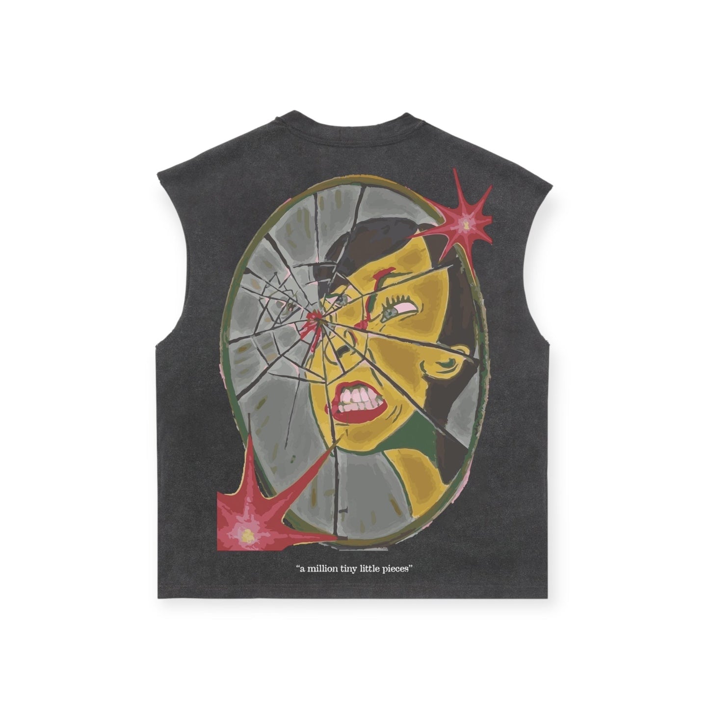 GALA ORIGINAL TINY PIECES SLEEVELESS T-SHIRT