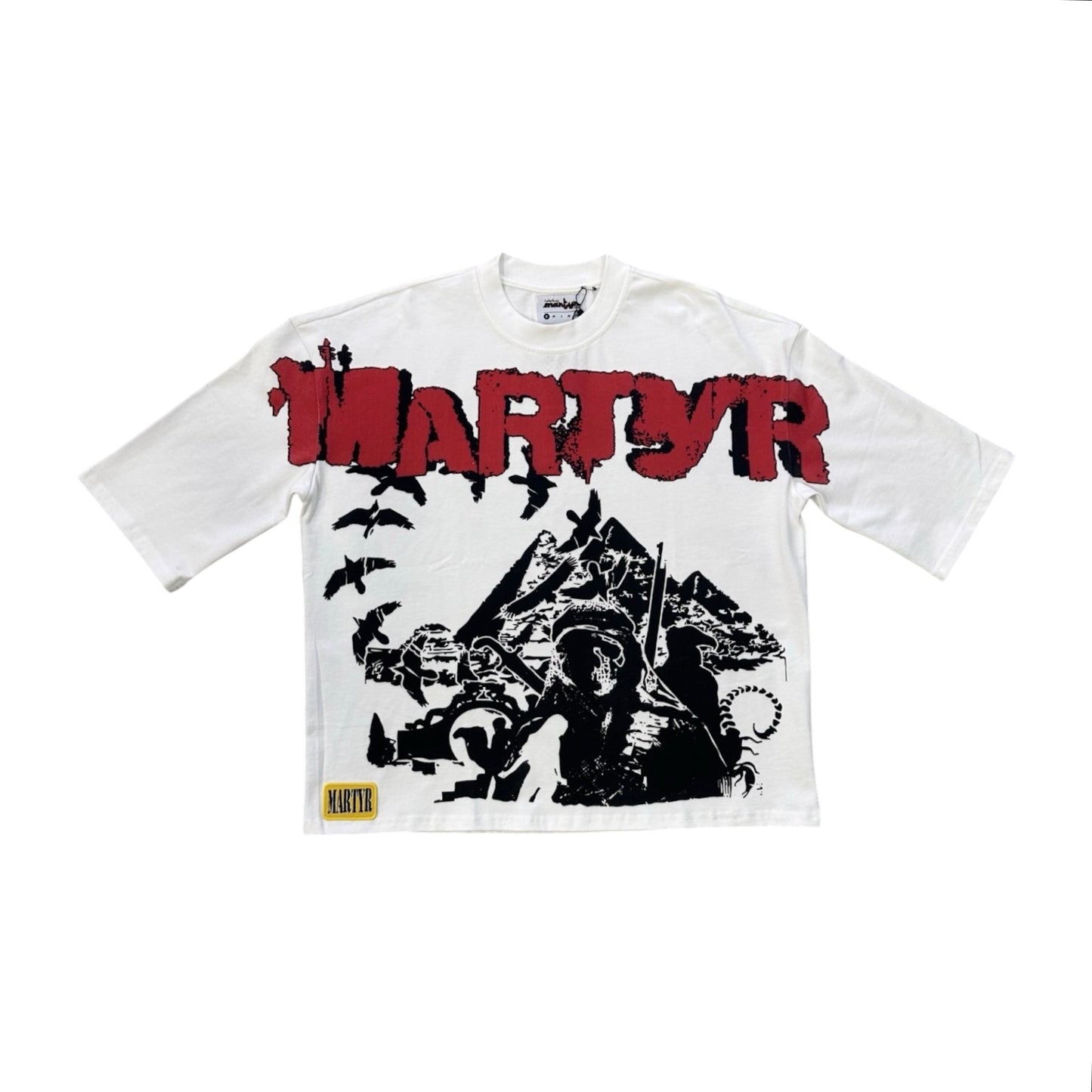 MARTYDOM DESERT DOVE QUARTER SLEEVE