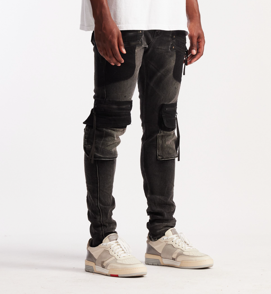EMBELLISH JOSEPH CARGO SKINNY DENIM