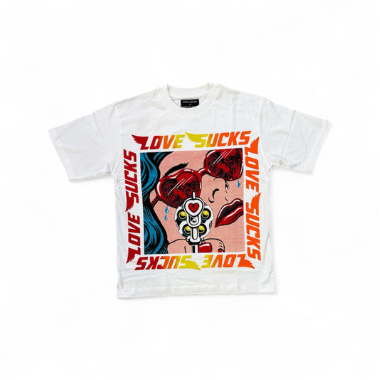 LOVE KILLS COMIC T-SHIRT