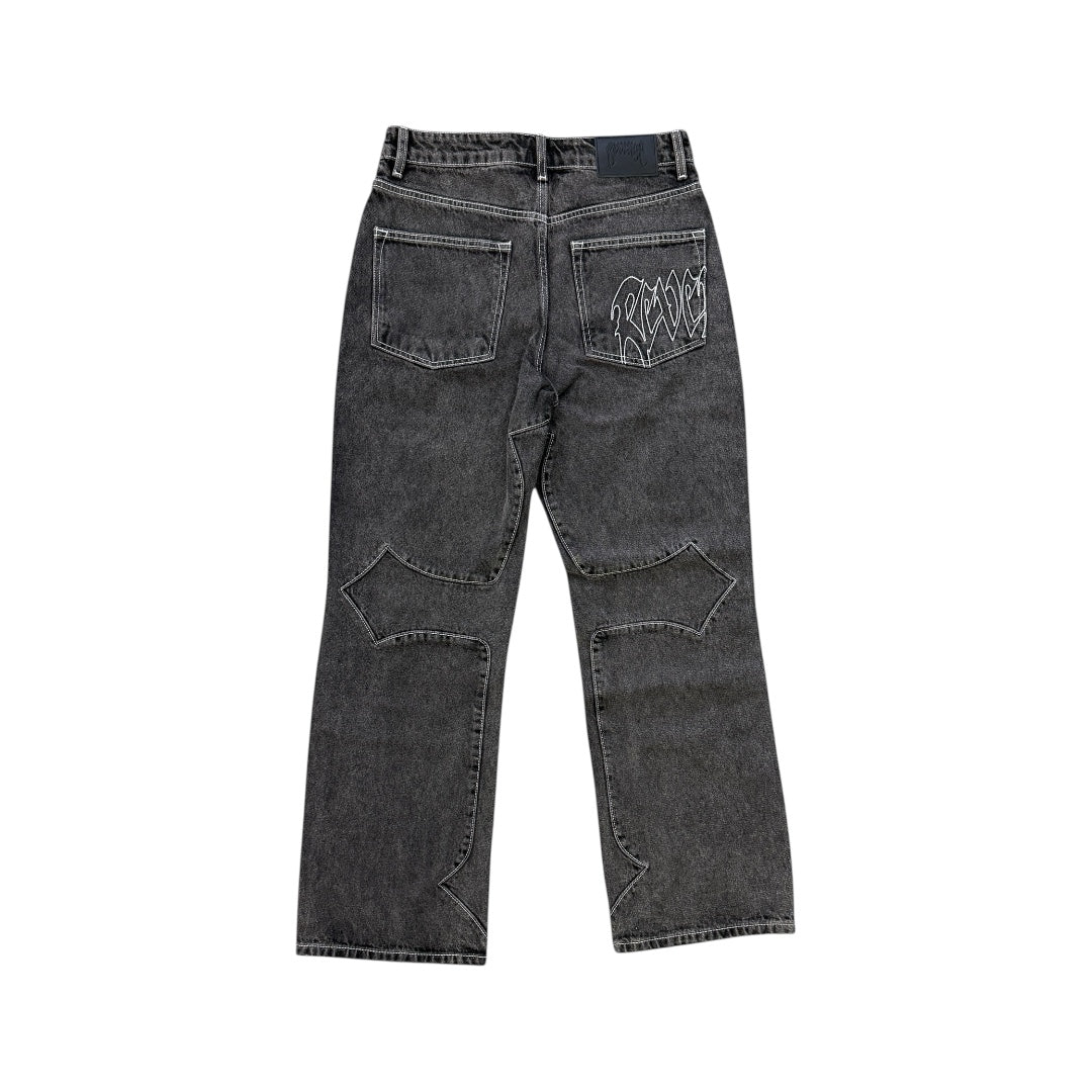 REVENGE CROSS STRAIGHT FIT DENIM