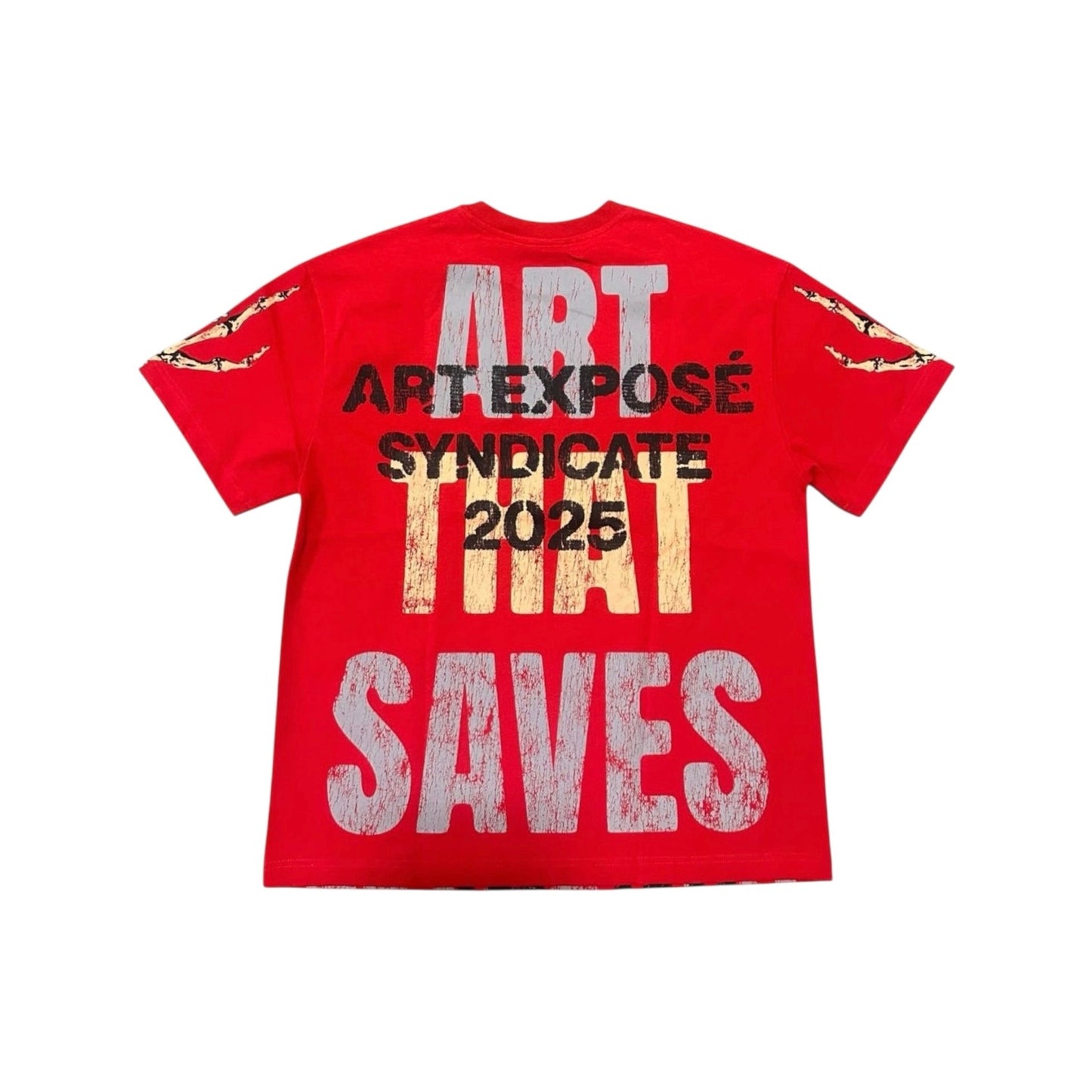 SYNDICATE ART EXPOSE BONE T-SHIRT
