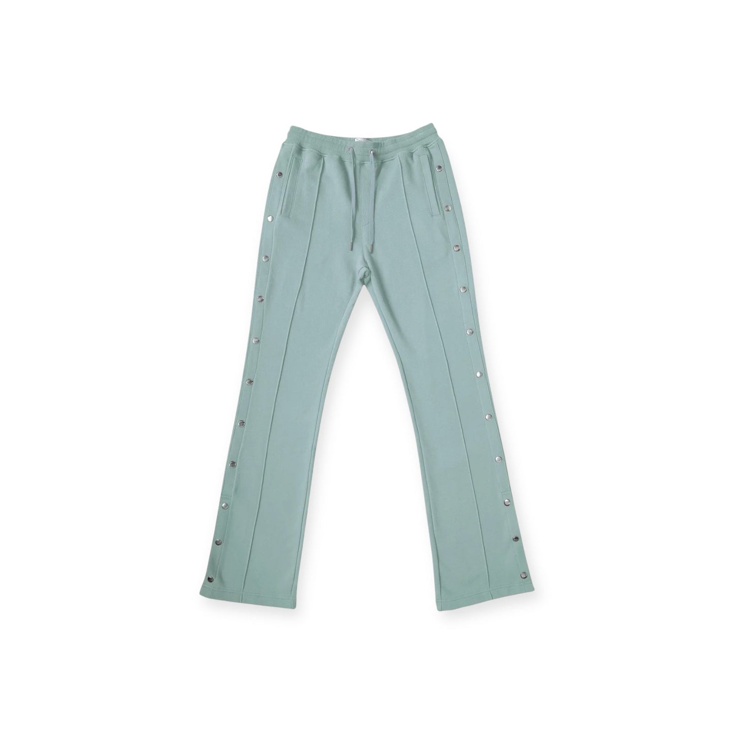 EPTM FRENCH TERRY SNAP FLARED PANTS