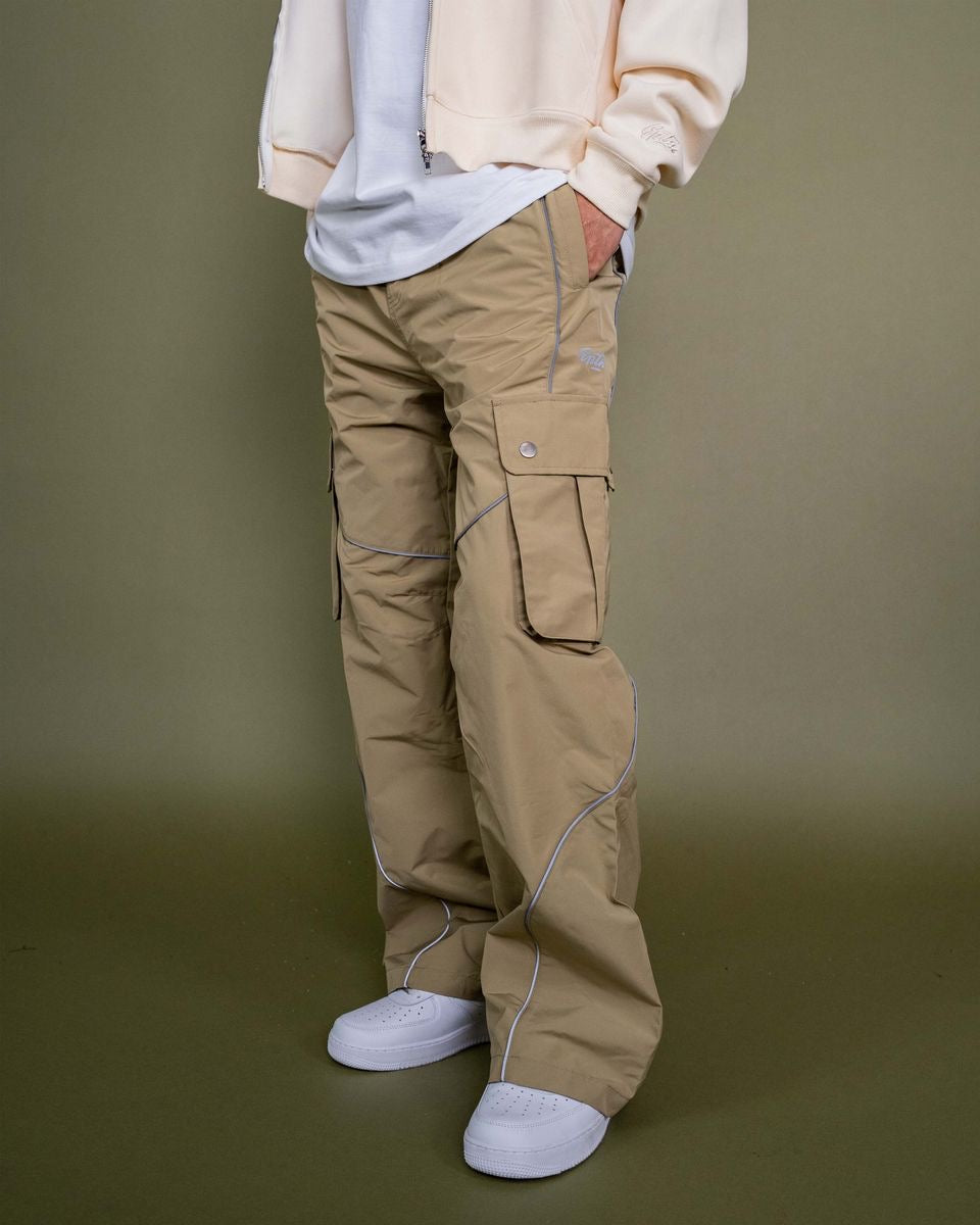EPTM ALPHA CARGO BAGGY 3M PIPING SWEATPANTS