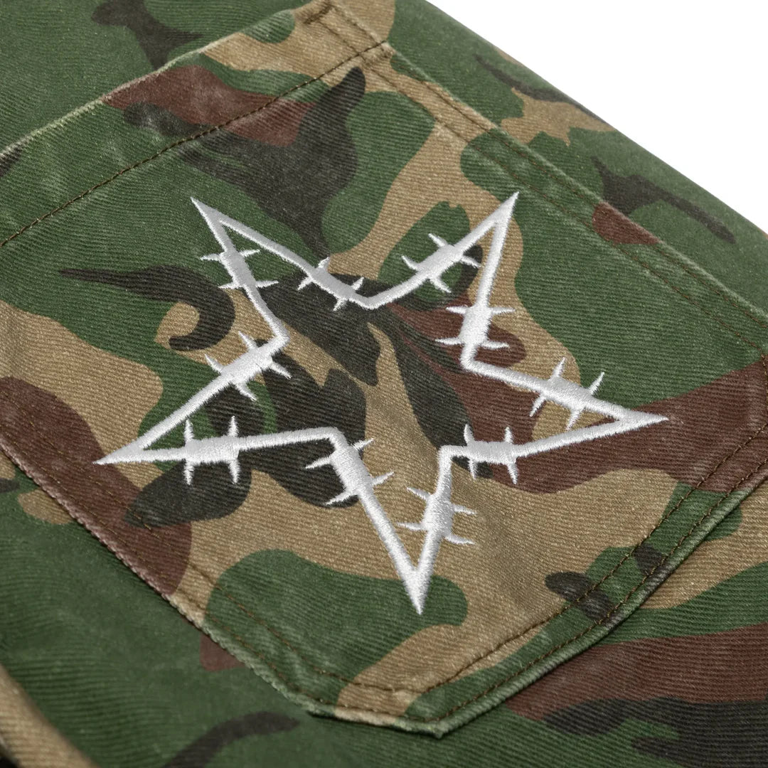 PYTHIA CONVERTIBLE CAMOUFLAGE CARGO