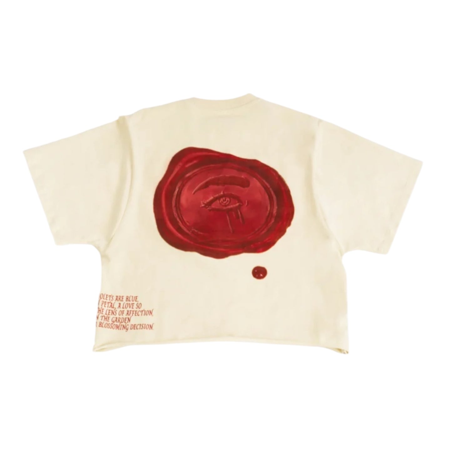 VISIONARY CLUB LETTER TO YOUR HEART BOXY T-SHIRT