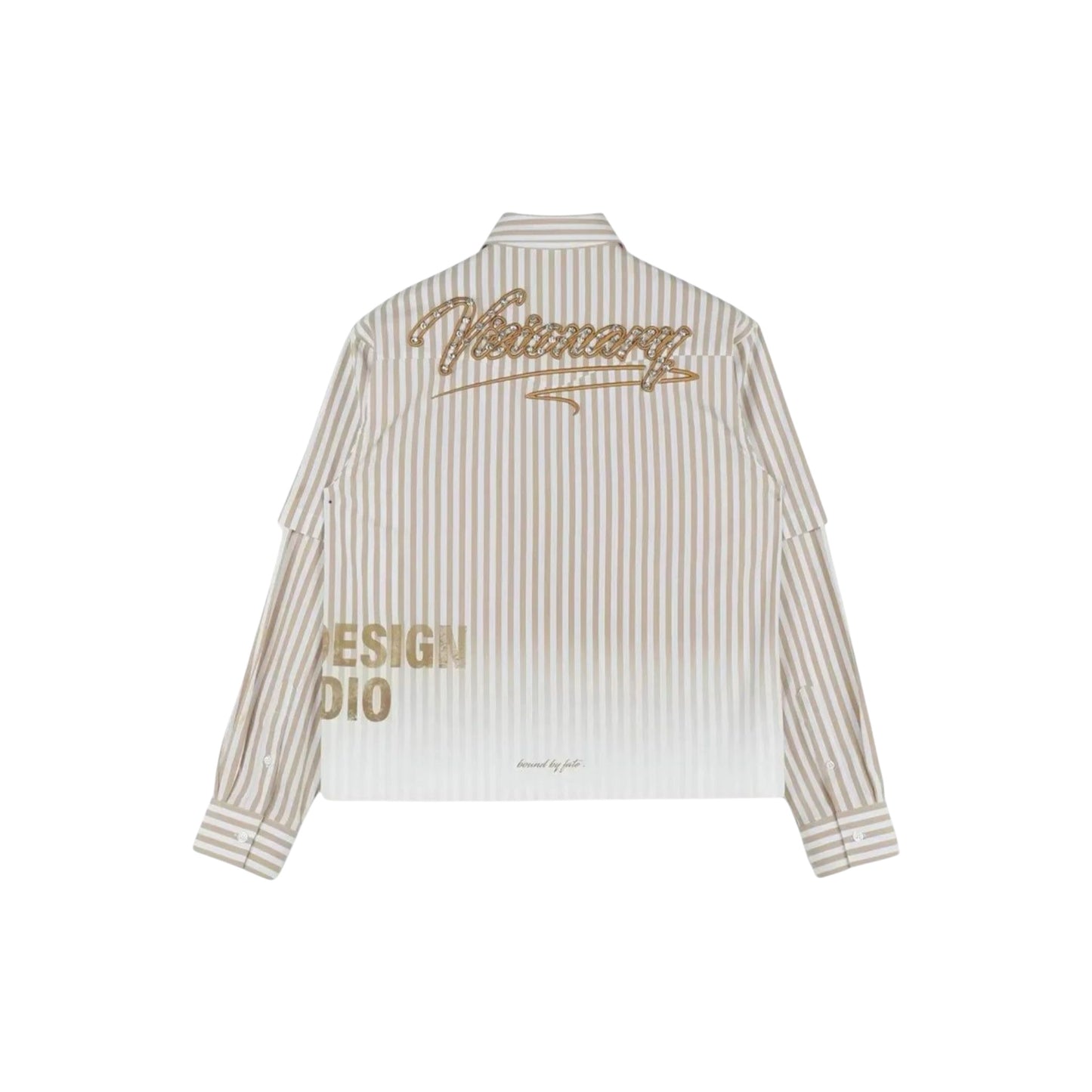 VISIONARY CLUB DOUBLE SLEEVE FADE BUTTON DOWN