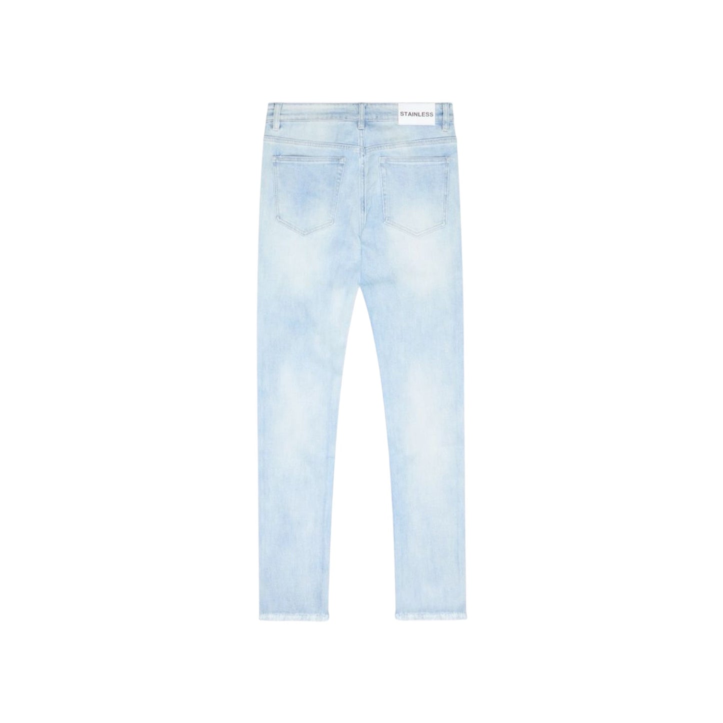 STAINLESS CLOUD WAX SKINNY DENIM