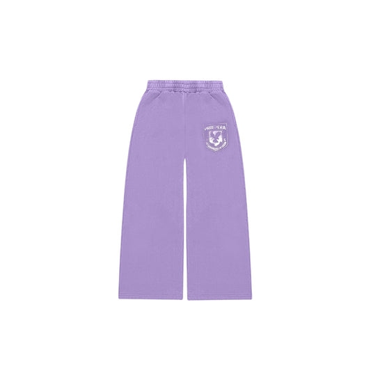 PROSPERA LIFESTYLE PURPLE BAGGY SWEAT PANTS
