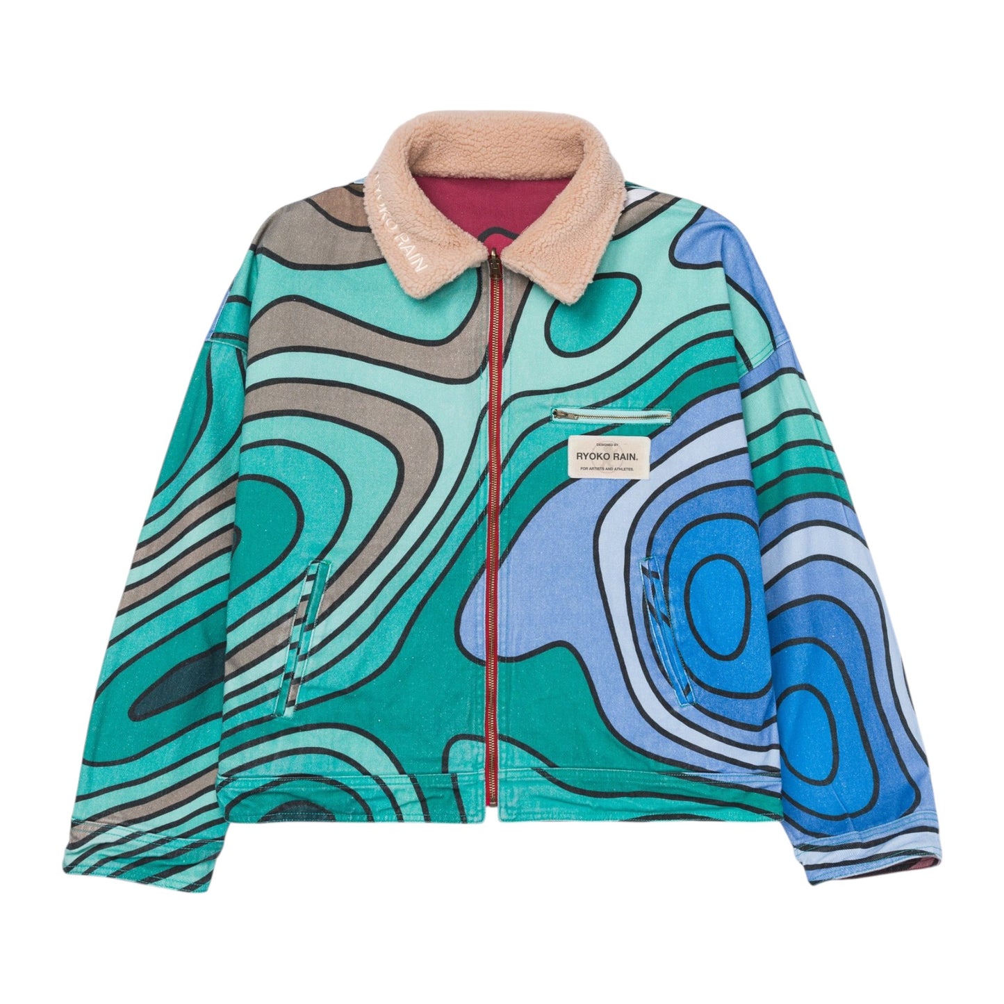 RYOKO RAIN REVERSIBLE 70'S WORK JACKET
