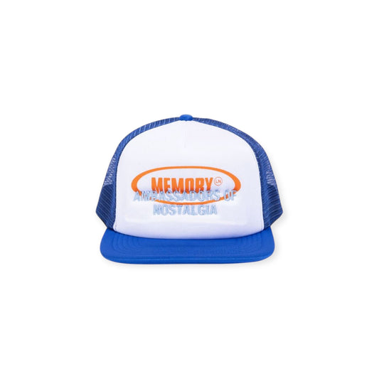 MEMORY LANE OVAL TEXT TRUCKER