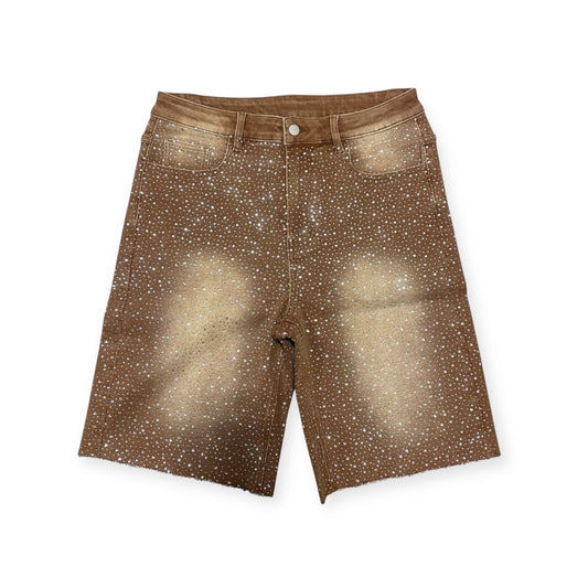 SYNDICATE MONACO RHINESTONE JORTS