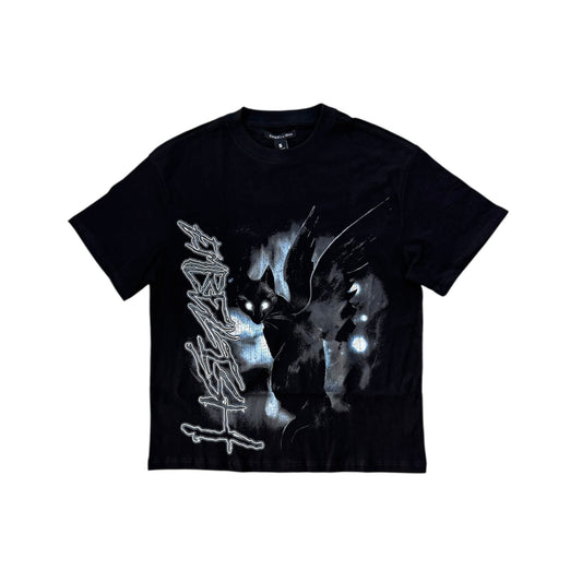 EMBELLISH SCAREDY CAT TEE