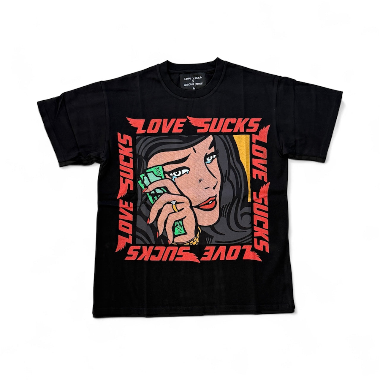 LOVE KILLS MONEY CRY T-SHIRT