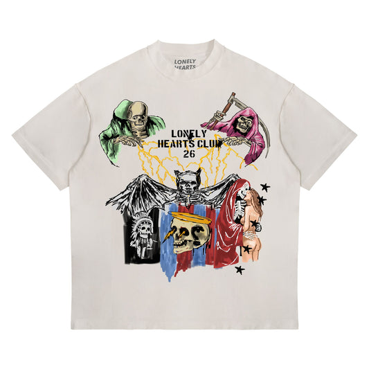 LONELY HEARTS CLUB THE WAR WITH IN T-SHIRT