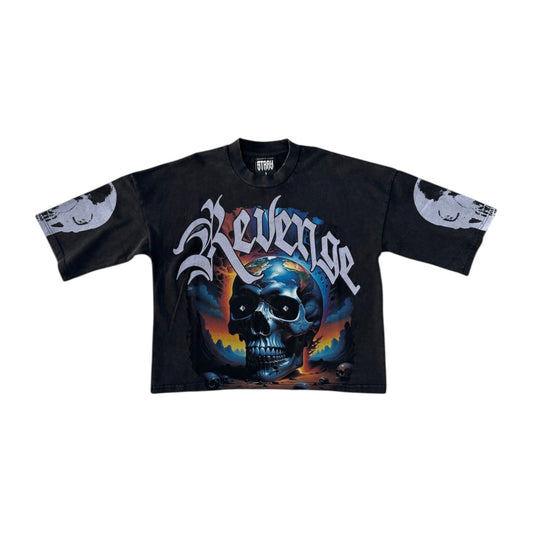 STRAY REVENGE CROPPED T-SHIRT