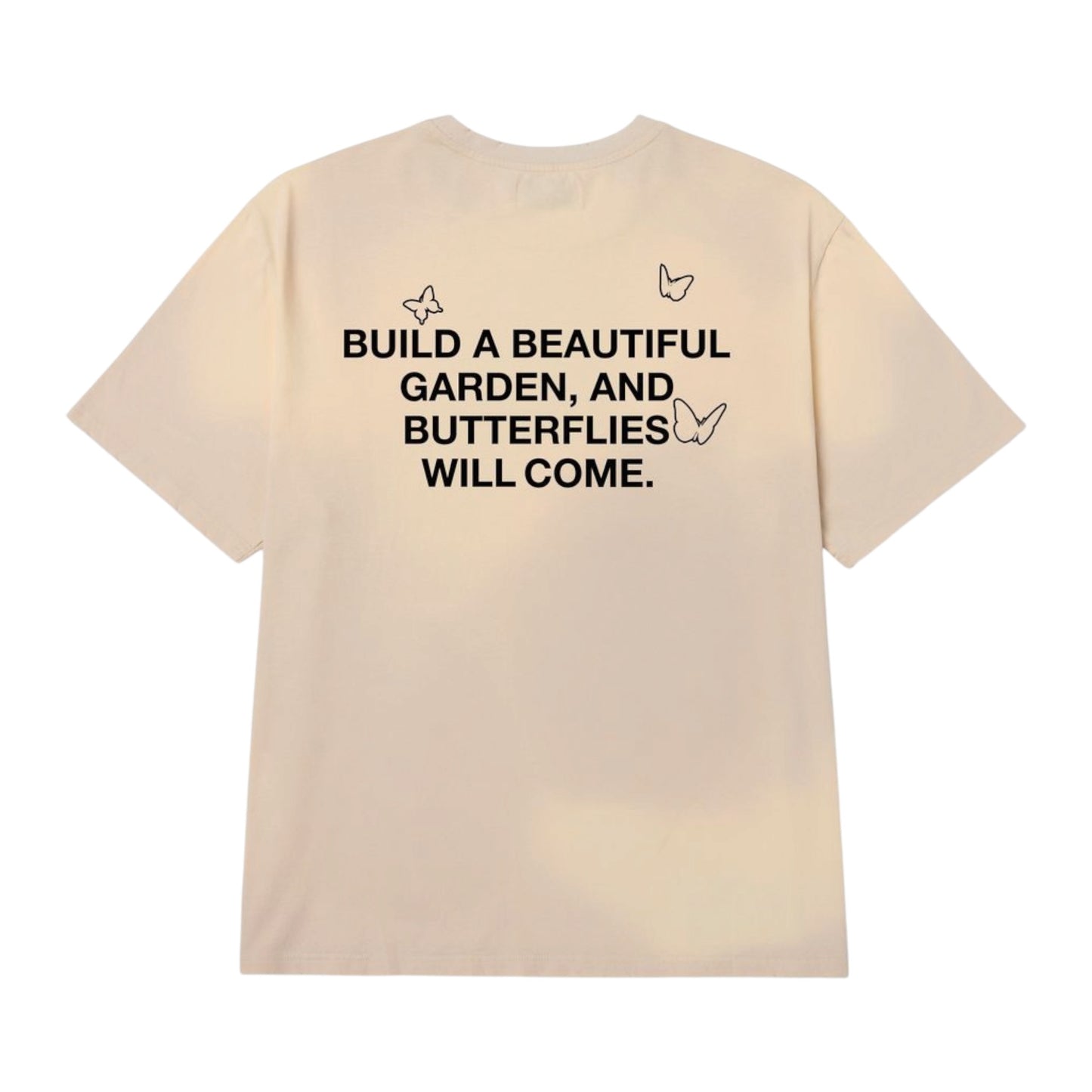 RYOKO RAIN BUTTERFLY GARDEN T-SHIRT