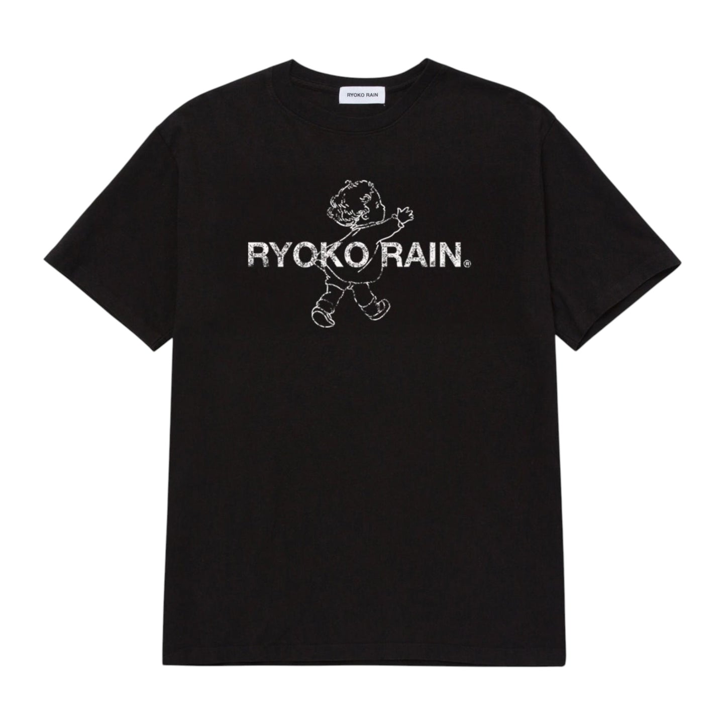 RYOKO RAIN BUTTERFLY GARDEN T-SHIRT