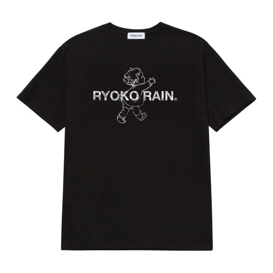 RYOKO RAIN BUTTERFLY GARDEN T-SHIRT