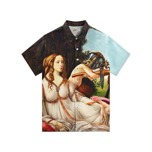 VERY RARE WAR & LOVE BUTTON UP SHIRT