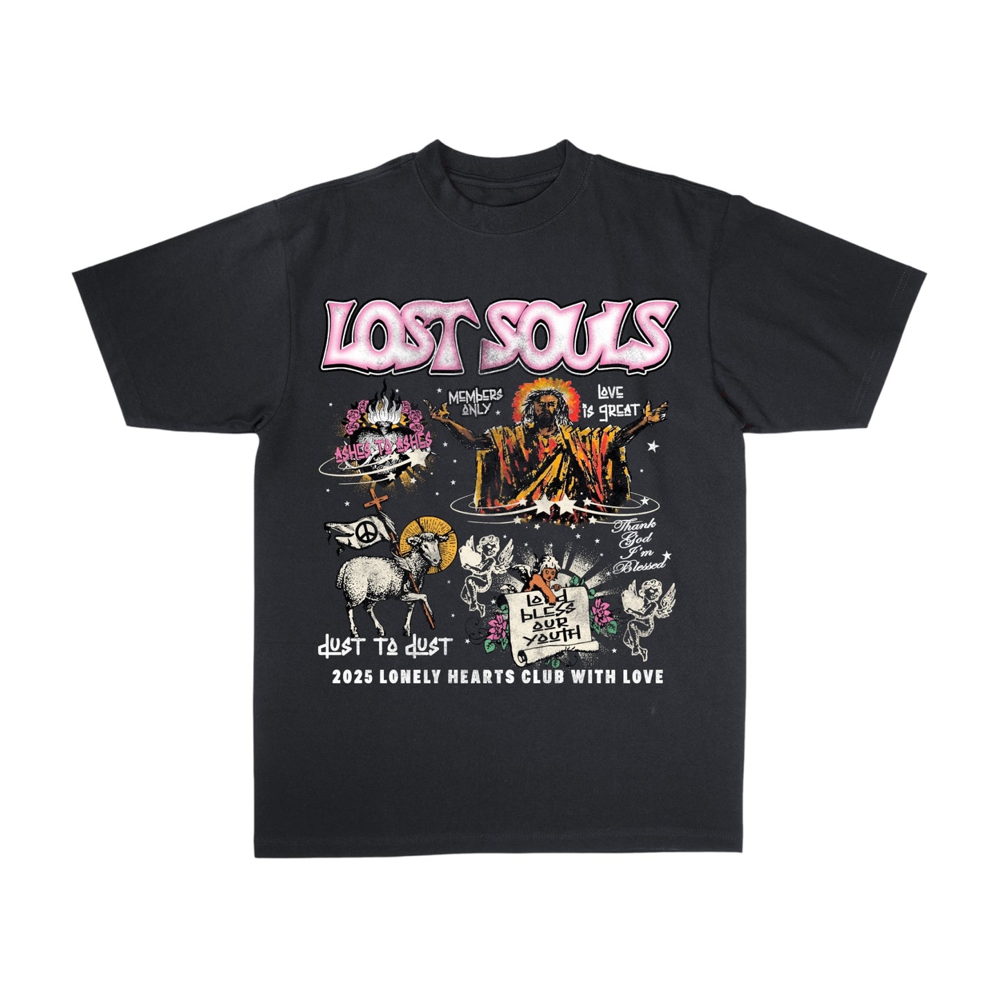 LONELY HEARTS CLUB ASHES TO ASHES T-SHIRT