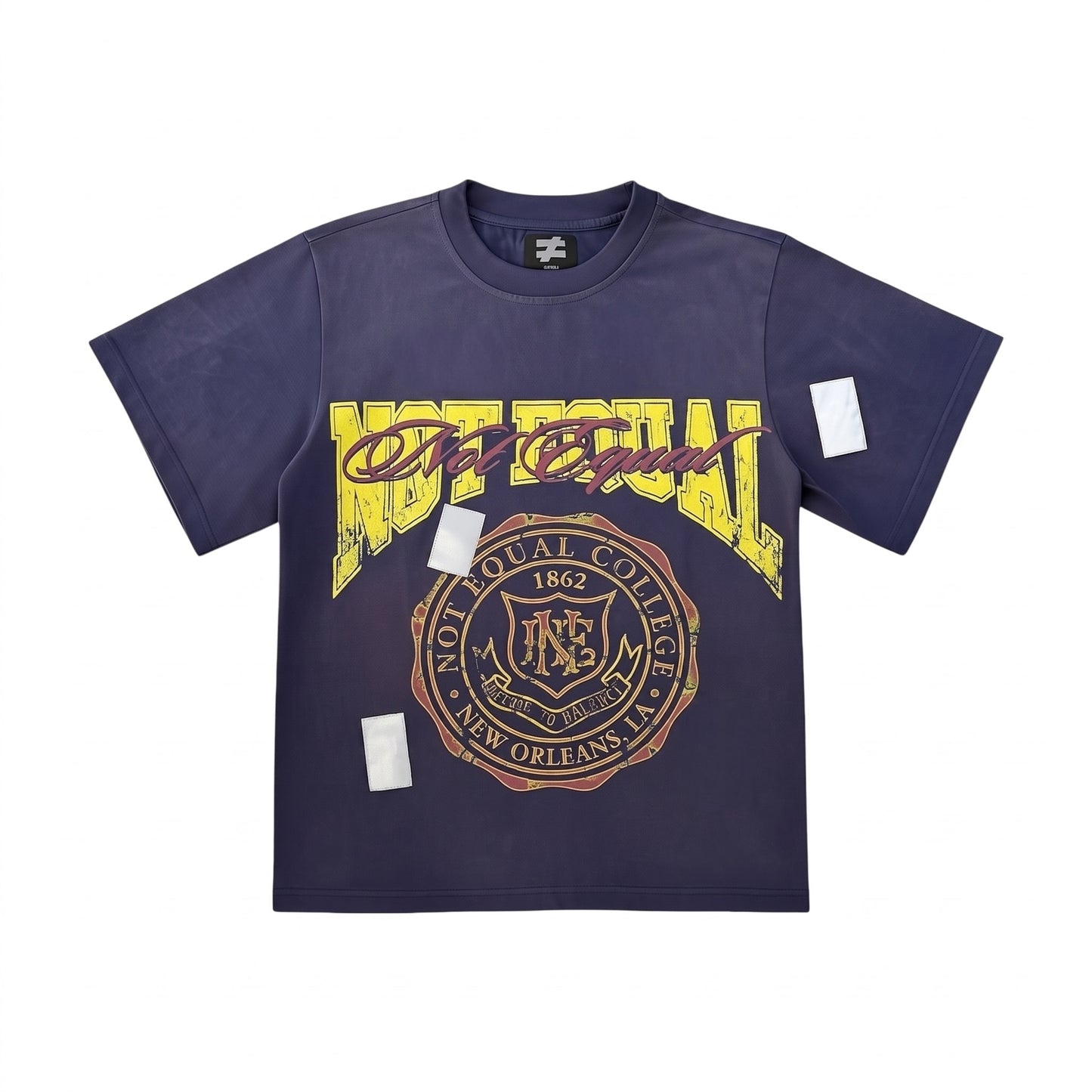 NOT EQUAL BACK TO SCHOOL DISTRESSED SHIRT