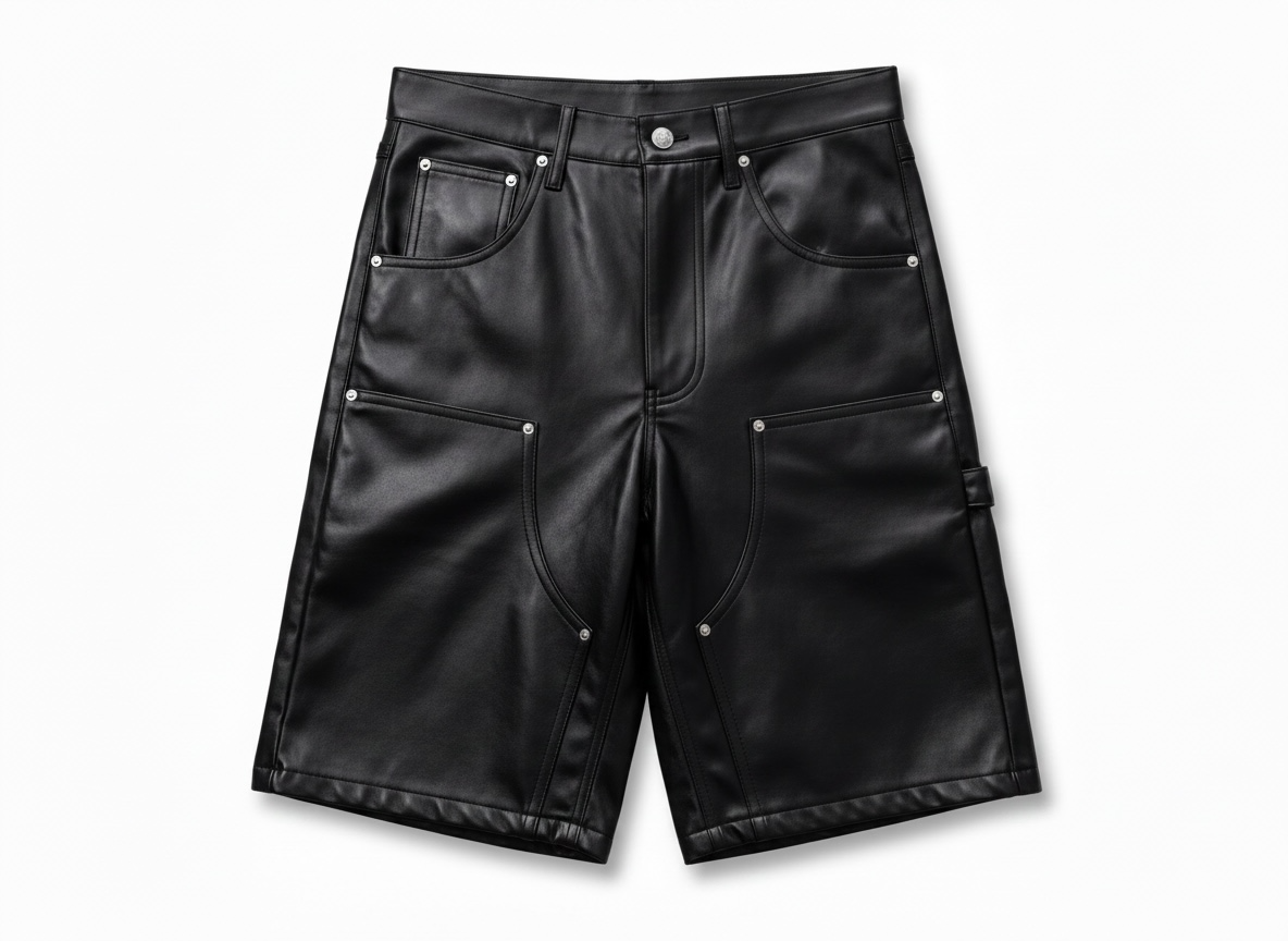 LOVE KILLS ROSE LOGO WAX JORTS