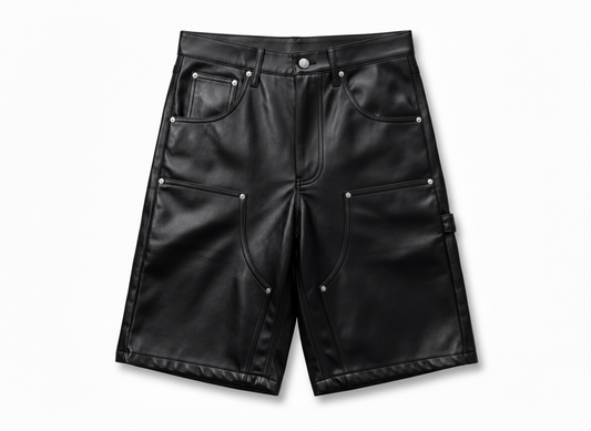 LOVE KILLS ROSE LOGO WAX JORTS