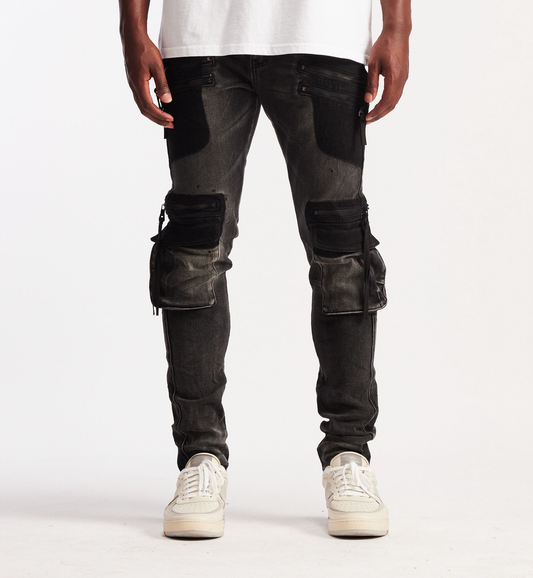 EMBELLISH JOSEPH CARGO SKINNY DENIM
