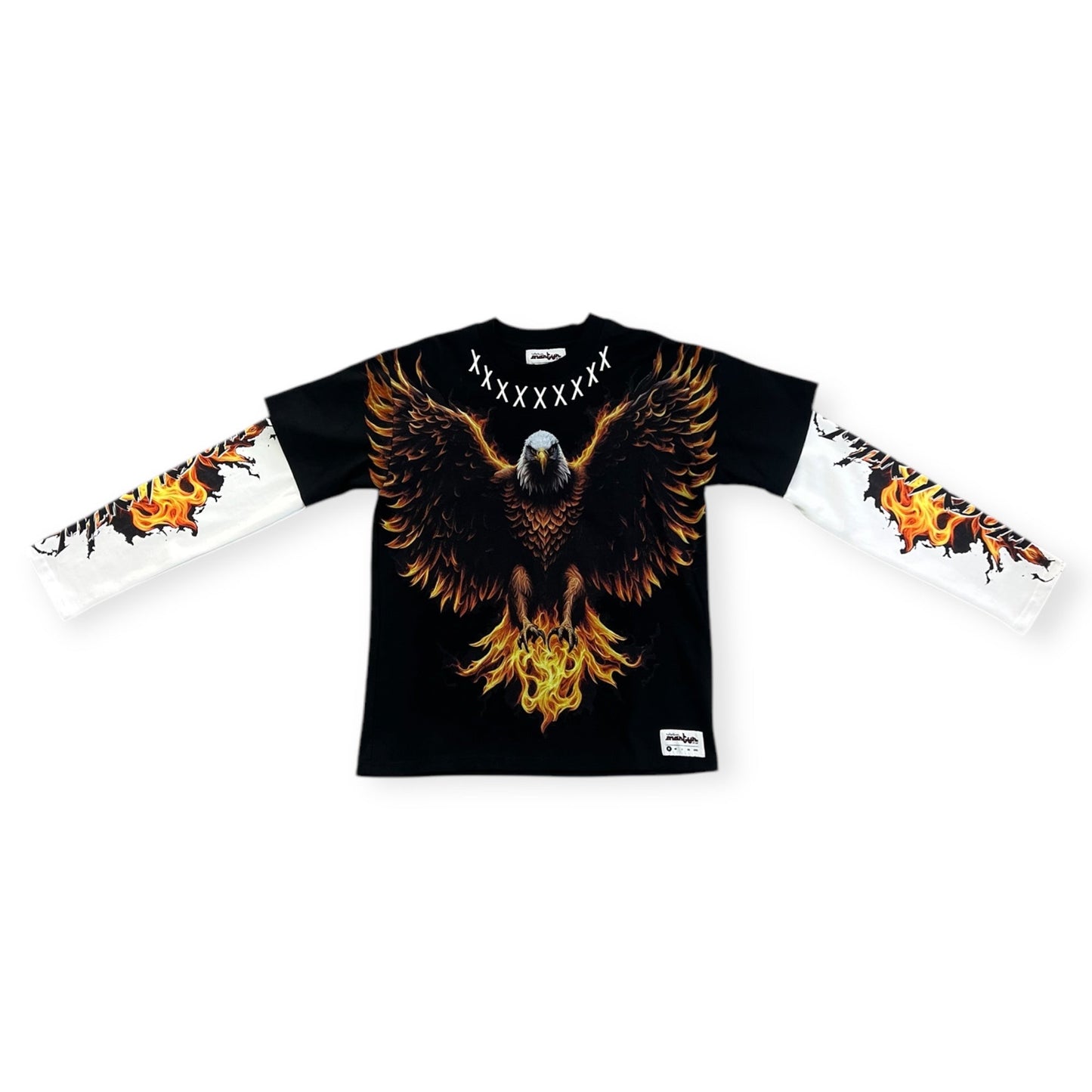 MARTYRDOM FLAMING EAGLE LONGSLEEVE TEE