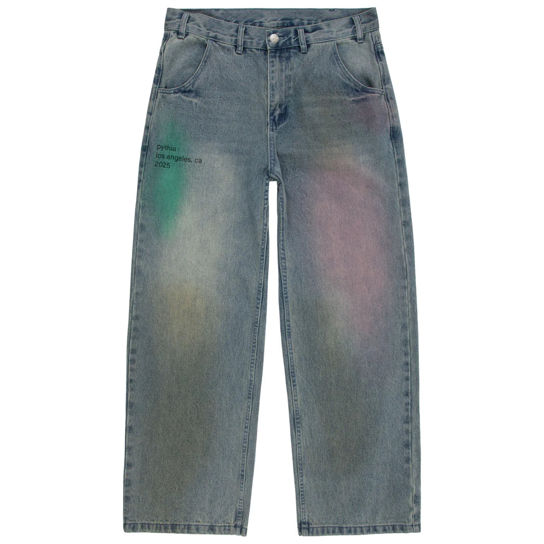PYTHIA PASTEL DENIM JEANS