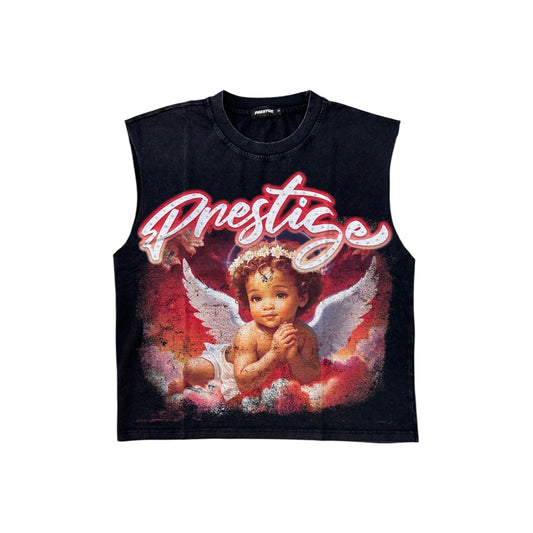 PRESTIGE COLLECTION ANGEL SLEEVELESS T-SHIRT