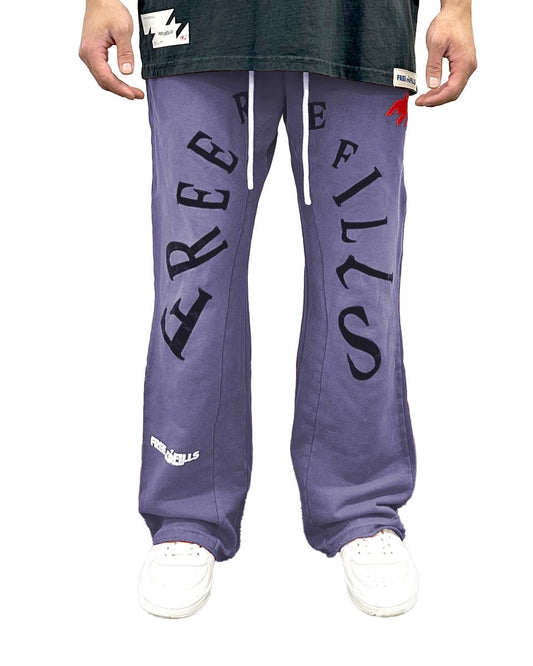 FREE REFILLS RADIAL FLARE SWEATPANTS