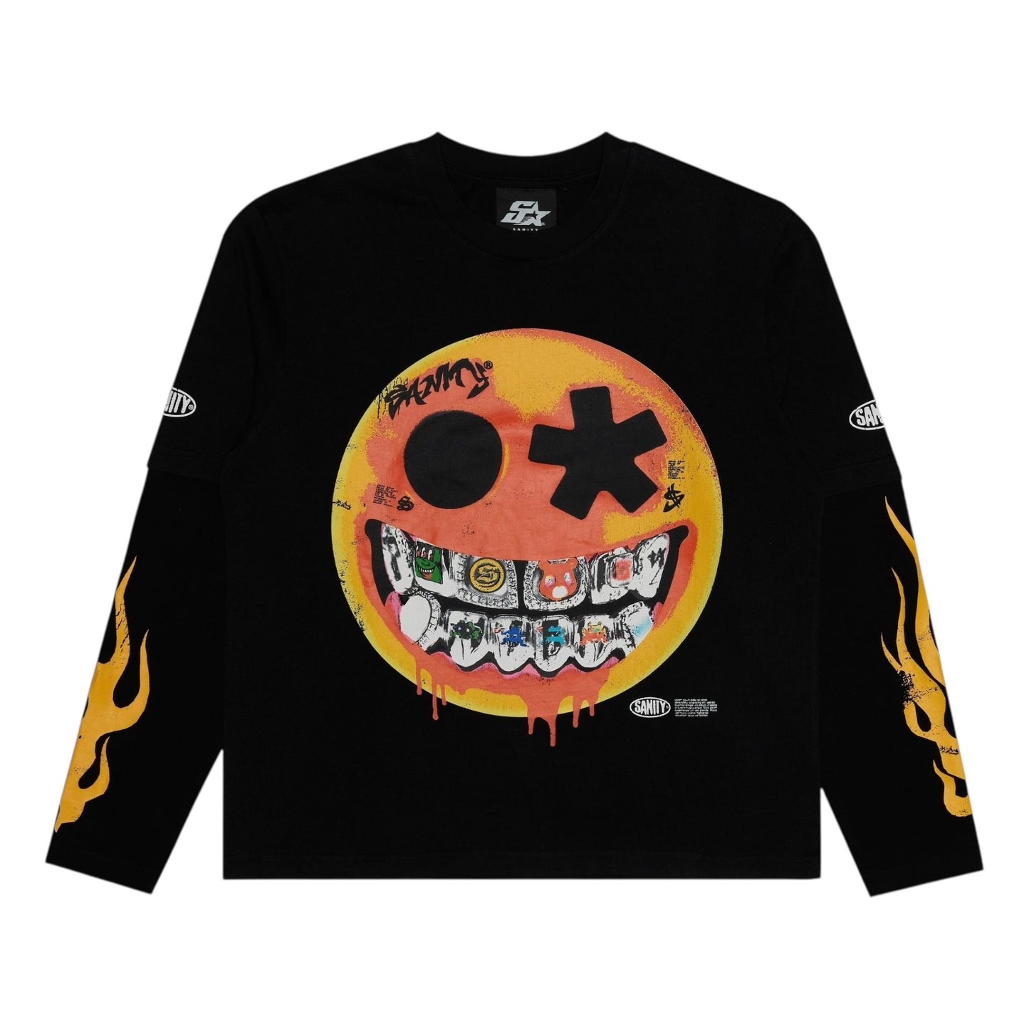 SANITY WORLD TOUR DOUBLE SLEEVE T-SHIRT