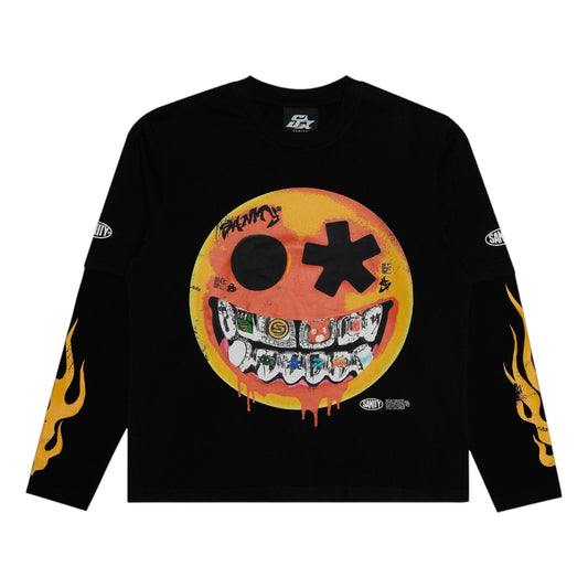 SANITY WORLD TOUR DOUBLE SLEEVE T-SHIRT