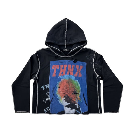 THNX FOR NOTHING FRAGMENTED ICON HOODIE