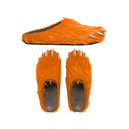 BRAVEST GLORANGE BEAR CLAW MULES