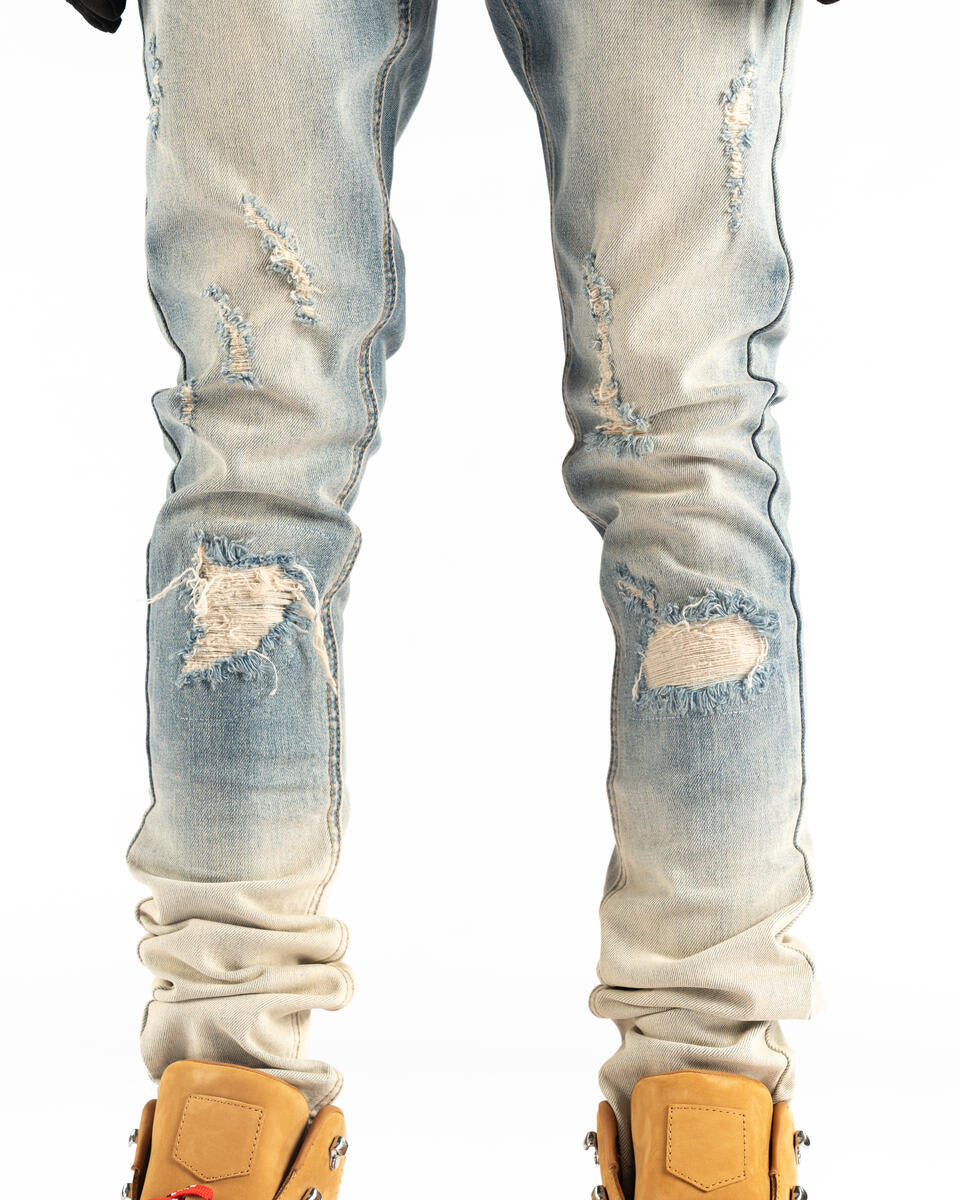 HEAVY DENIM SUNDAE SKINNY DENIM