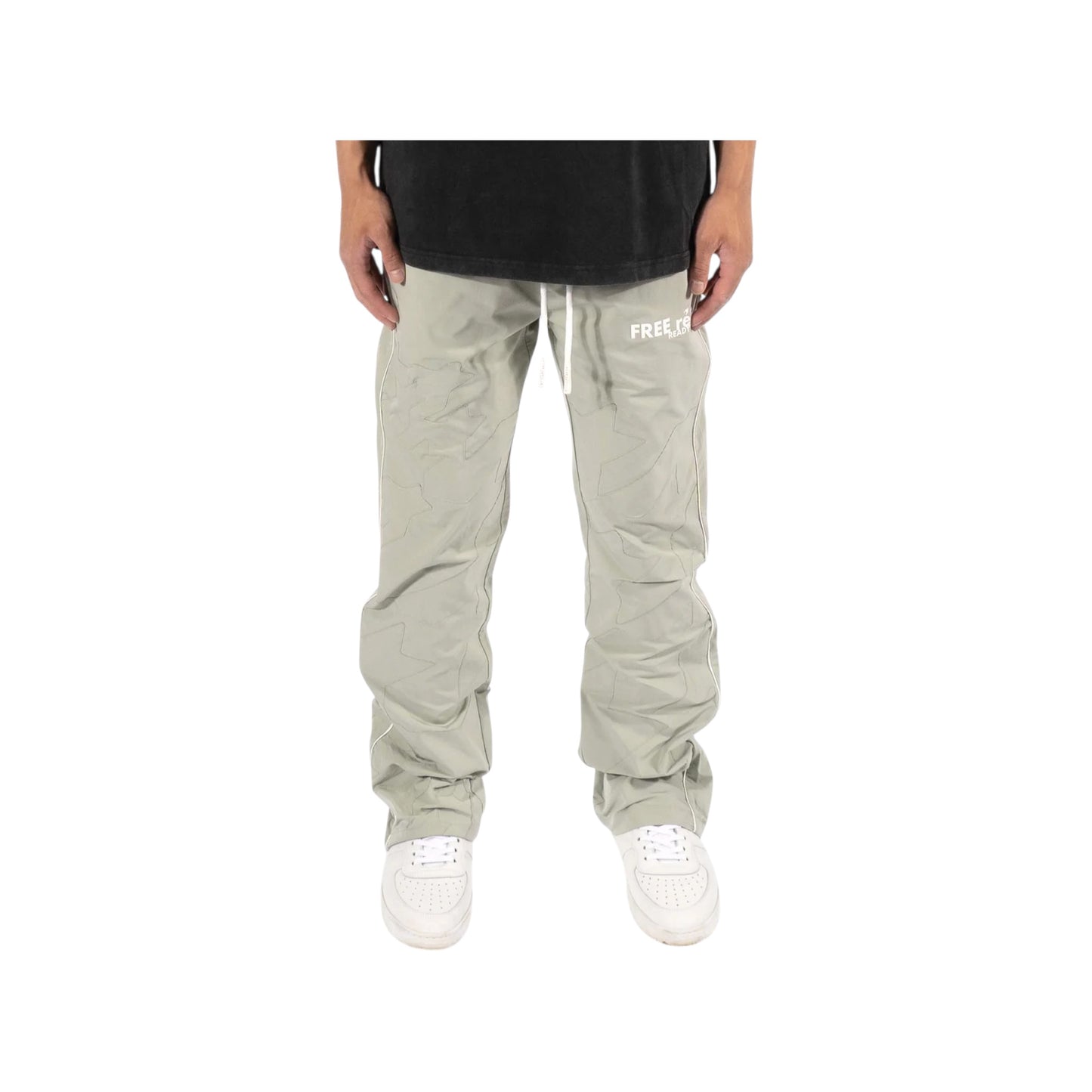FREE REFILL NYLON STITCHED PANTS