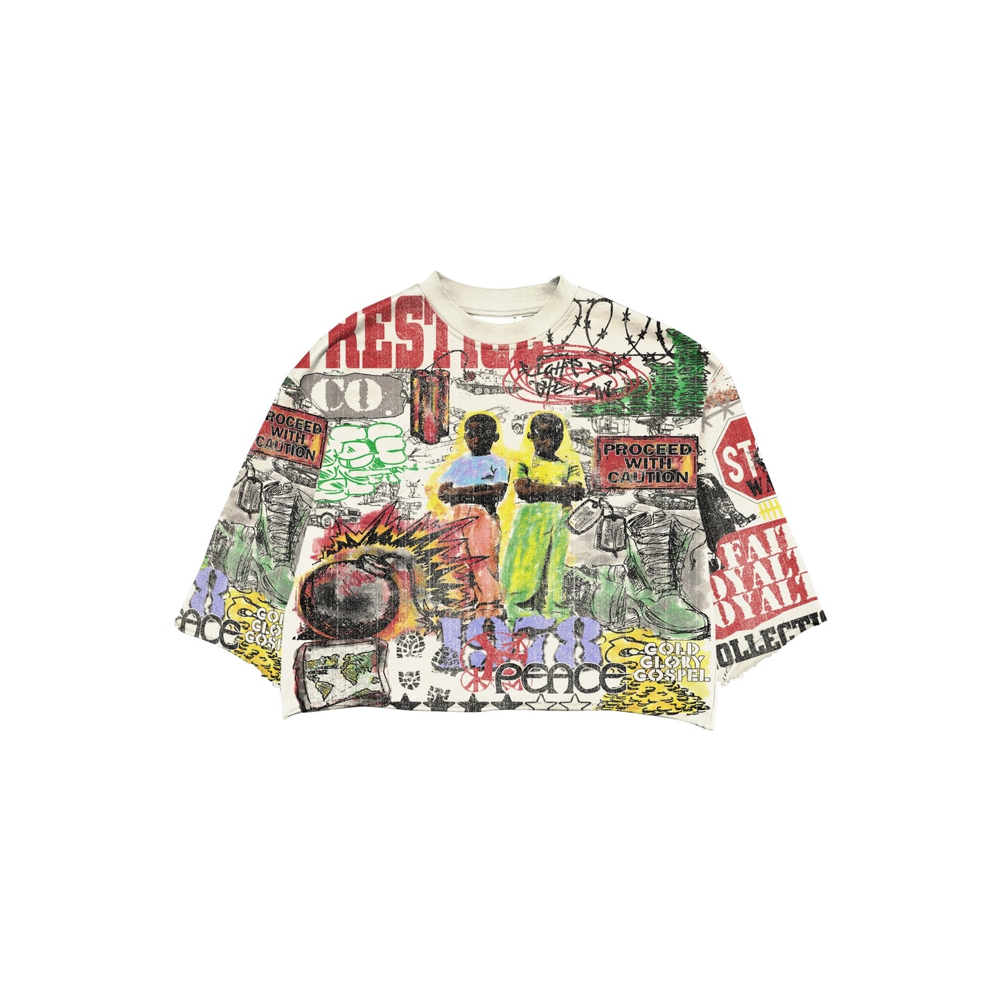 PRESTIGE STREET REBELS OVERSIZED TEE