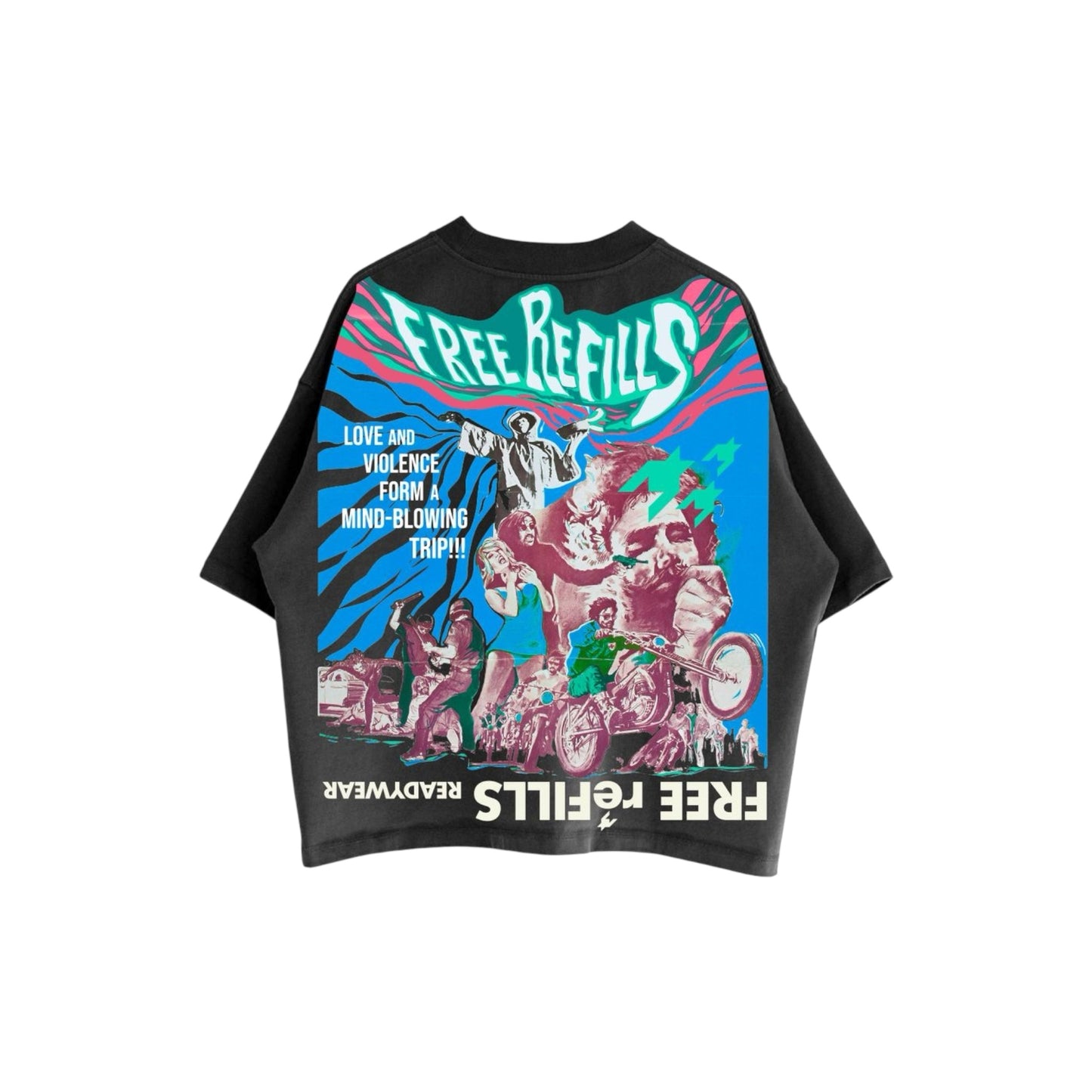 FREE REFILL LOVE & WAR T-SHIRT