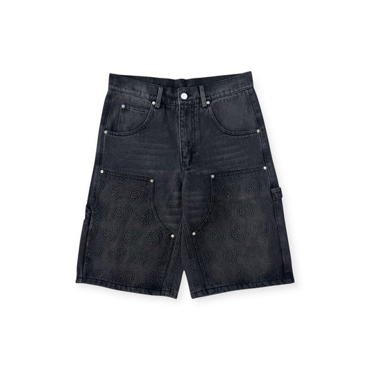 LOVE KILLS DENIM SHORTS