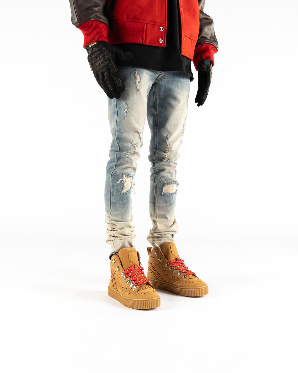HEAVY DENIM SUNDAE SKINNY DENIM