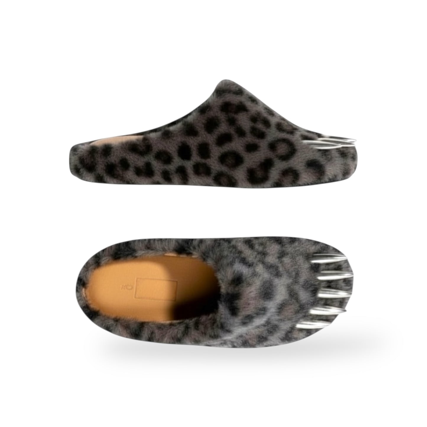 BRAVEST DARK LEOPARD CLAW MULES