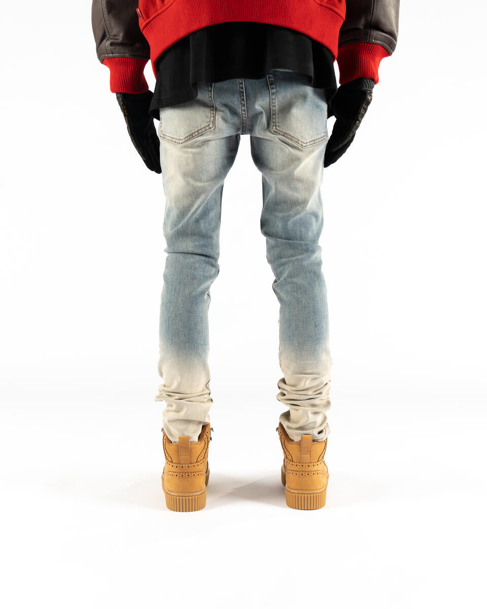 HEAVY DENIM SUNDAE SKINNY DENIM