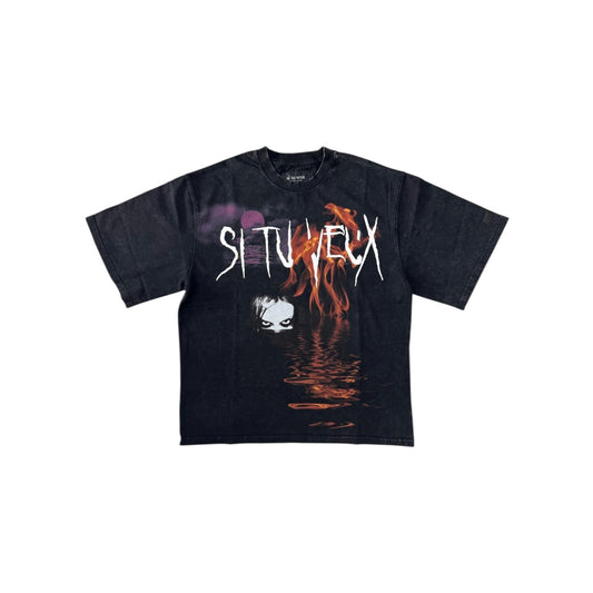 SI TU VEUX REQUINS BOXY T-SHIRT