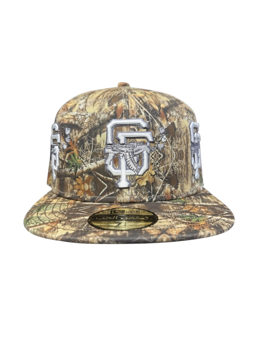 LOVE KILLS WOODLAND  FITTED HAT