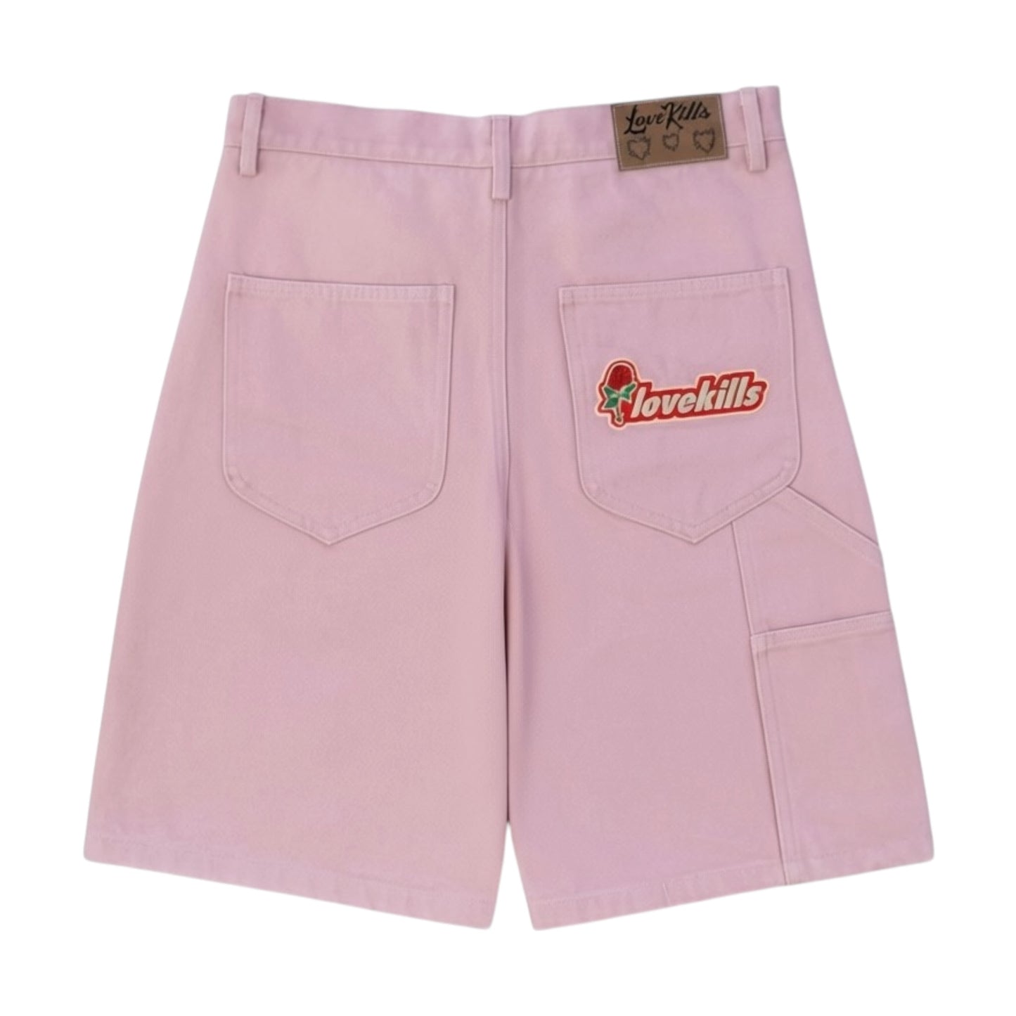LOVE KILLS SALMON CONTRACTOR JORTS